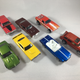 Hot Wheels: Yellow Cornet Super Bee has chipped paint at the corners. Nomad has some weak Tampos.